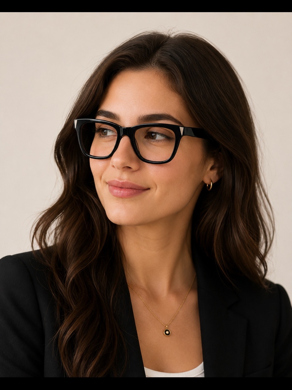 Peepers Myth Women's Black Reading Glasses. +1.25